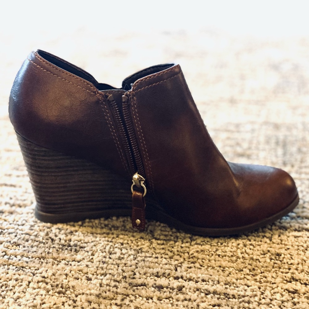 Wedge Booties